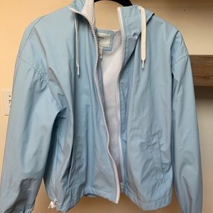 Baby Blue F21 Zip Up Hoodie